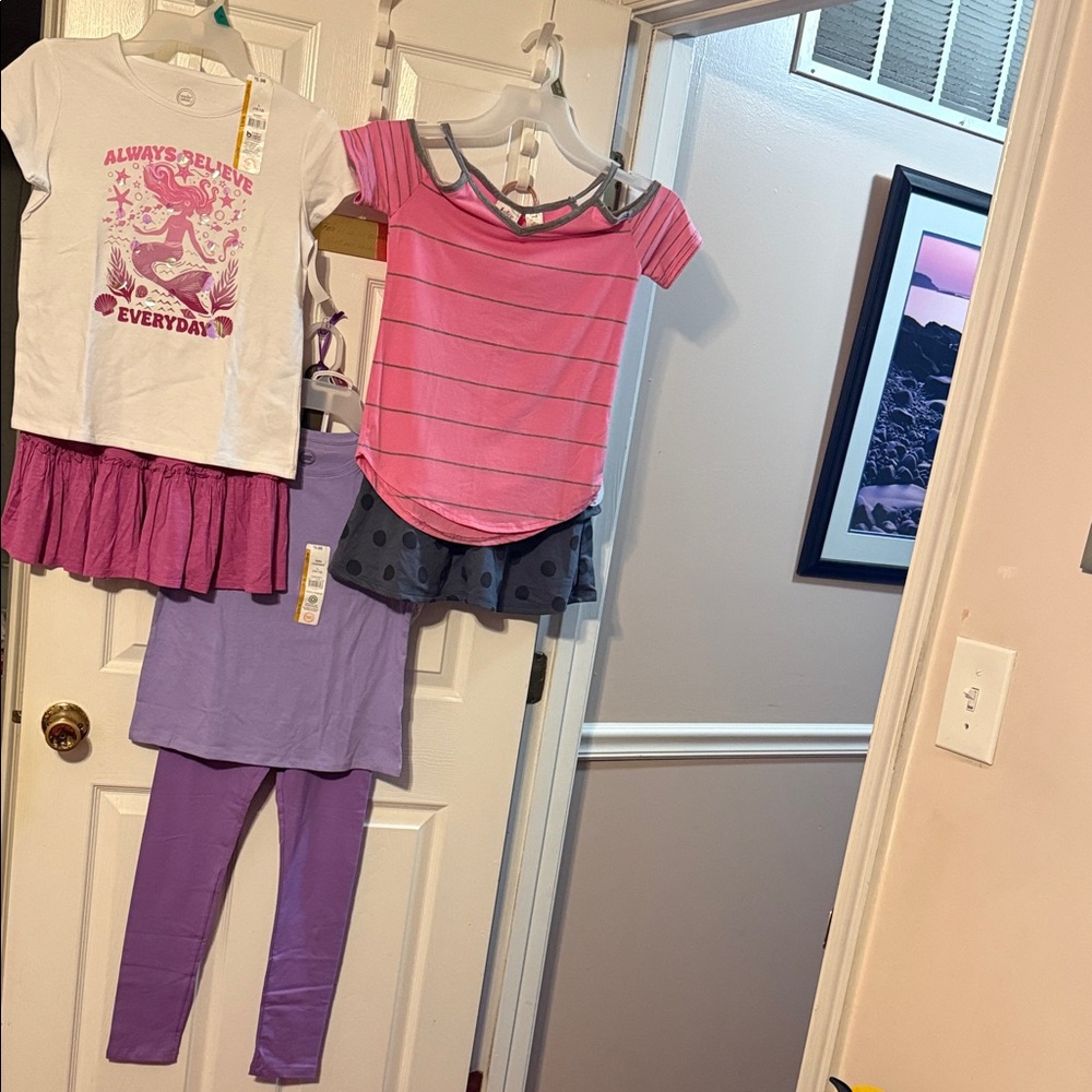 Wonder Nation and Daytrip girls bundle of 3 outfits; size: L(10-12)